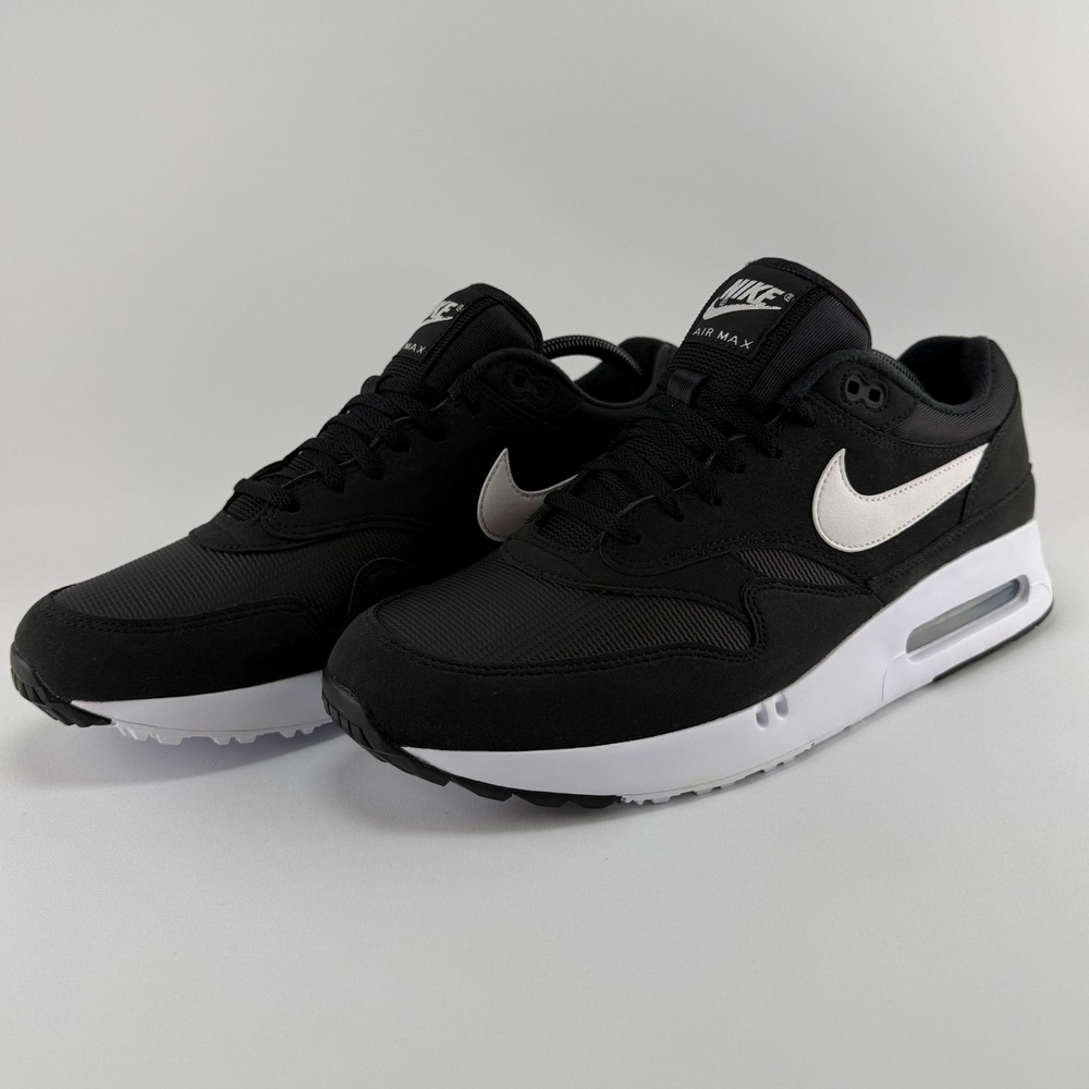 Nike Air Max 1 '86 OG G Big Bubble Golf Black White Men's 12 EUC